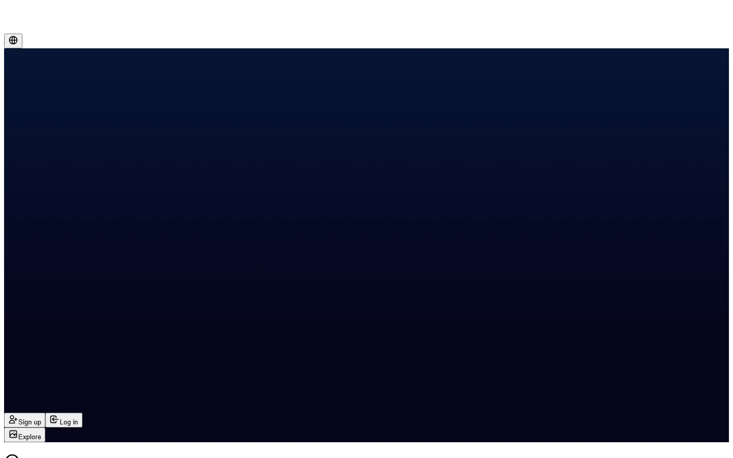 Image homepage screenshot